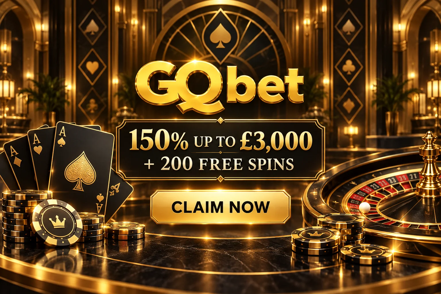 GQbet casino promotion