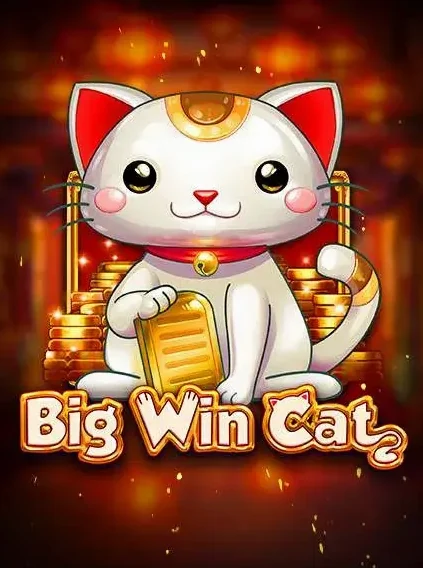 Decorative casino game artwork for GQbet: Big Win Cat